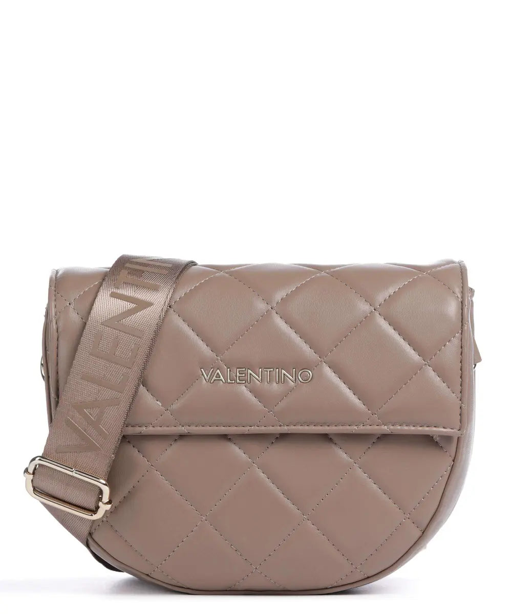 Womens Valentino Bags Quilted Taupe Bigs Crossbody Bag