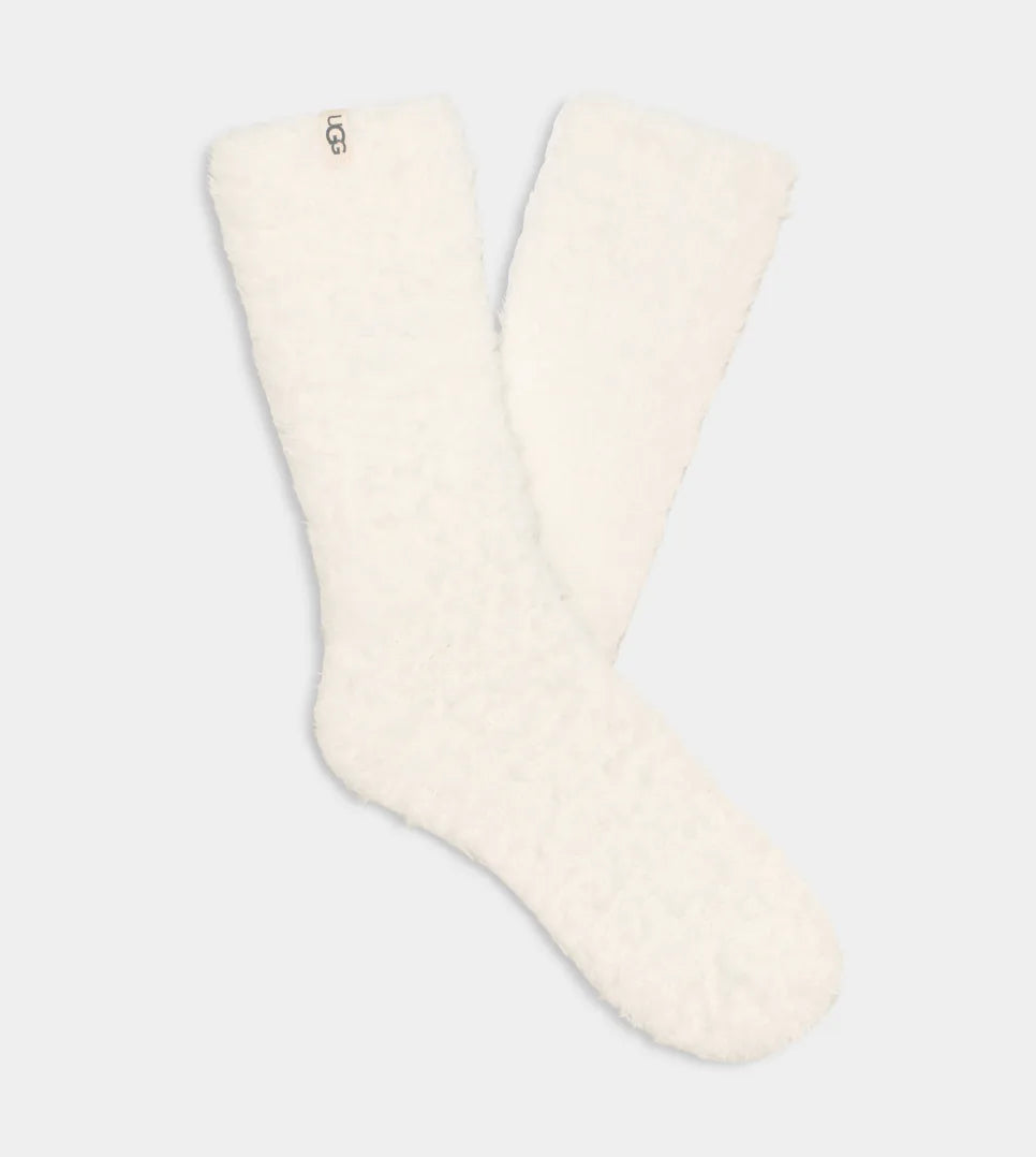 Women's UGG Teddi Cozy Cream Crew Sock