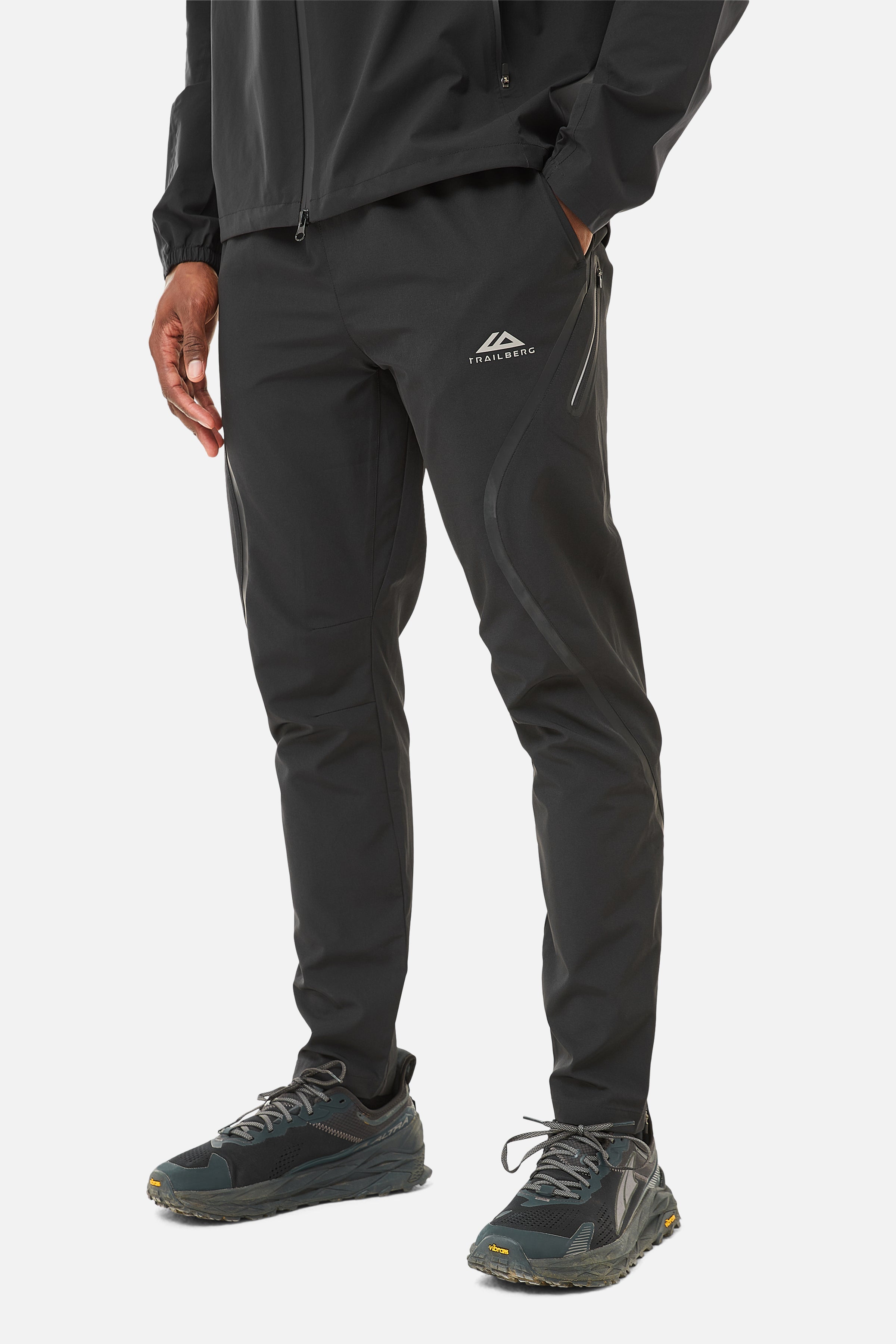 Men's Trailberg Black Tech Pant