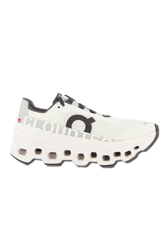 Women's On Running Cloudmonster White White Trainers