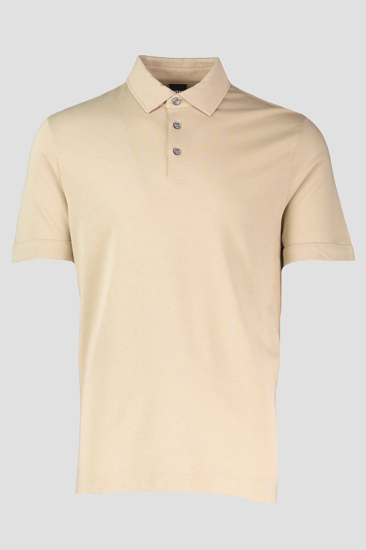 Men's BOSS Light Beige H-Press 57 Polo Shirt