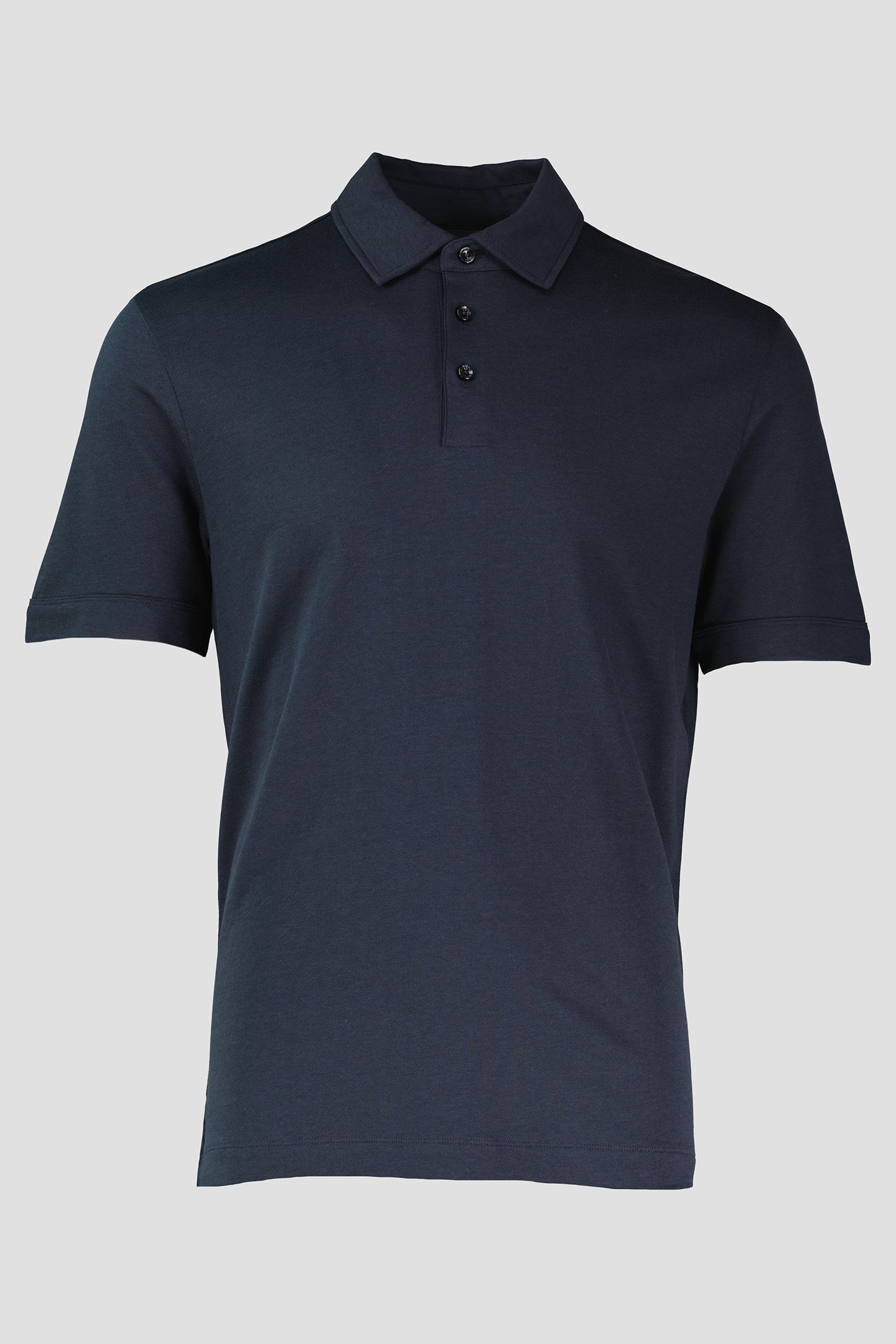 Men's BOSS Navy H-Press 57 Polo Shirt