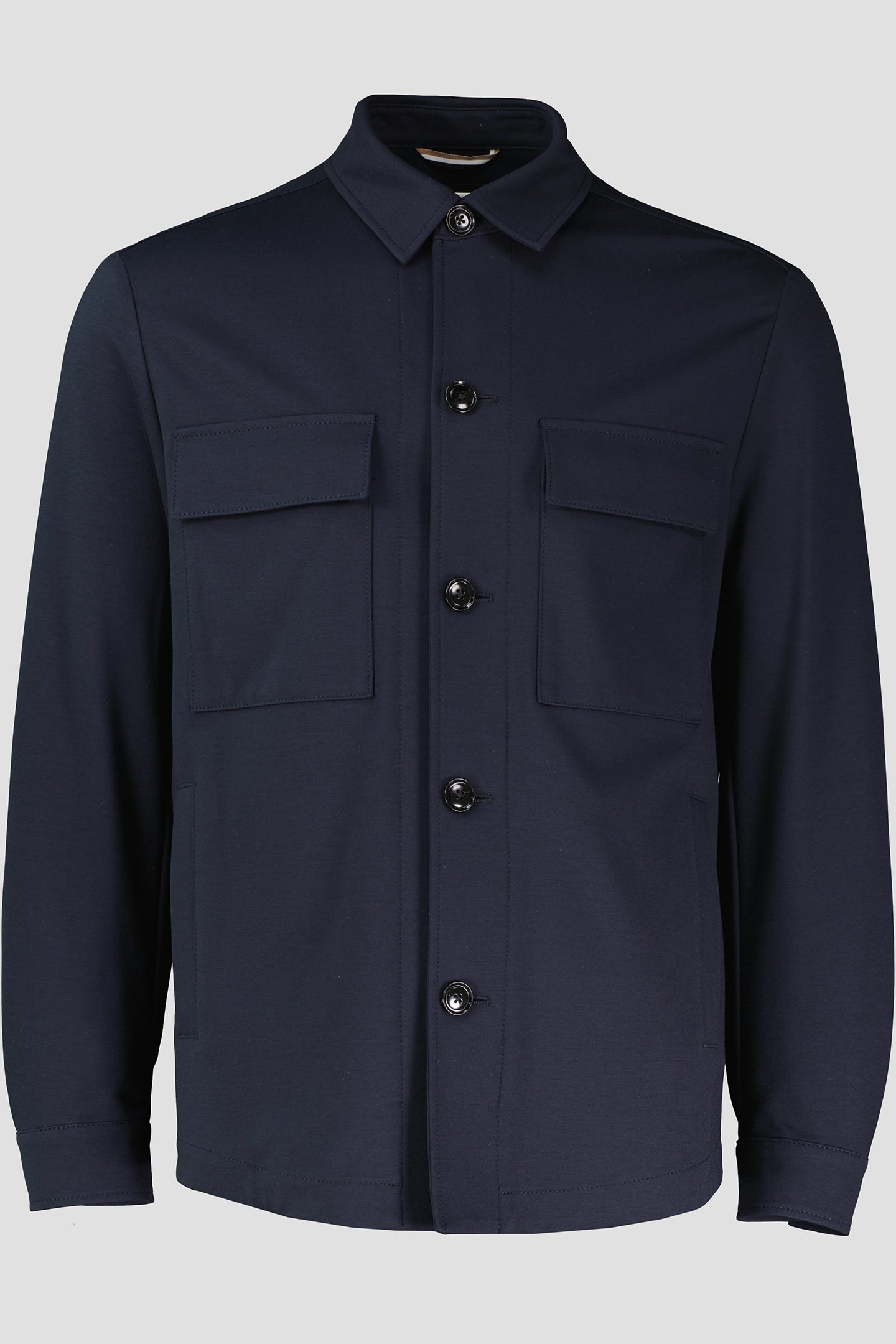 Men's BOSS Navy C-Carper-OS-J-243 Overshirt