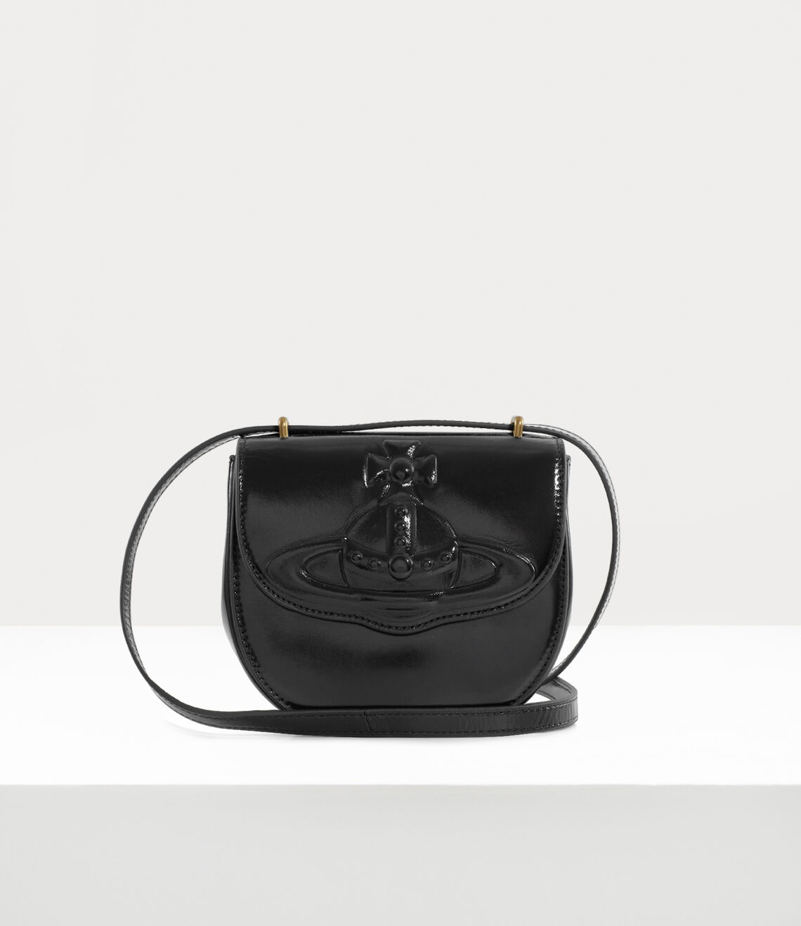 Women's Vivienne Westwood Jodie Black Saddle Bag