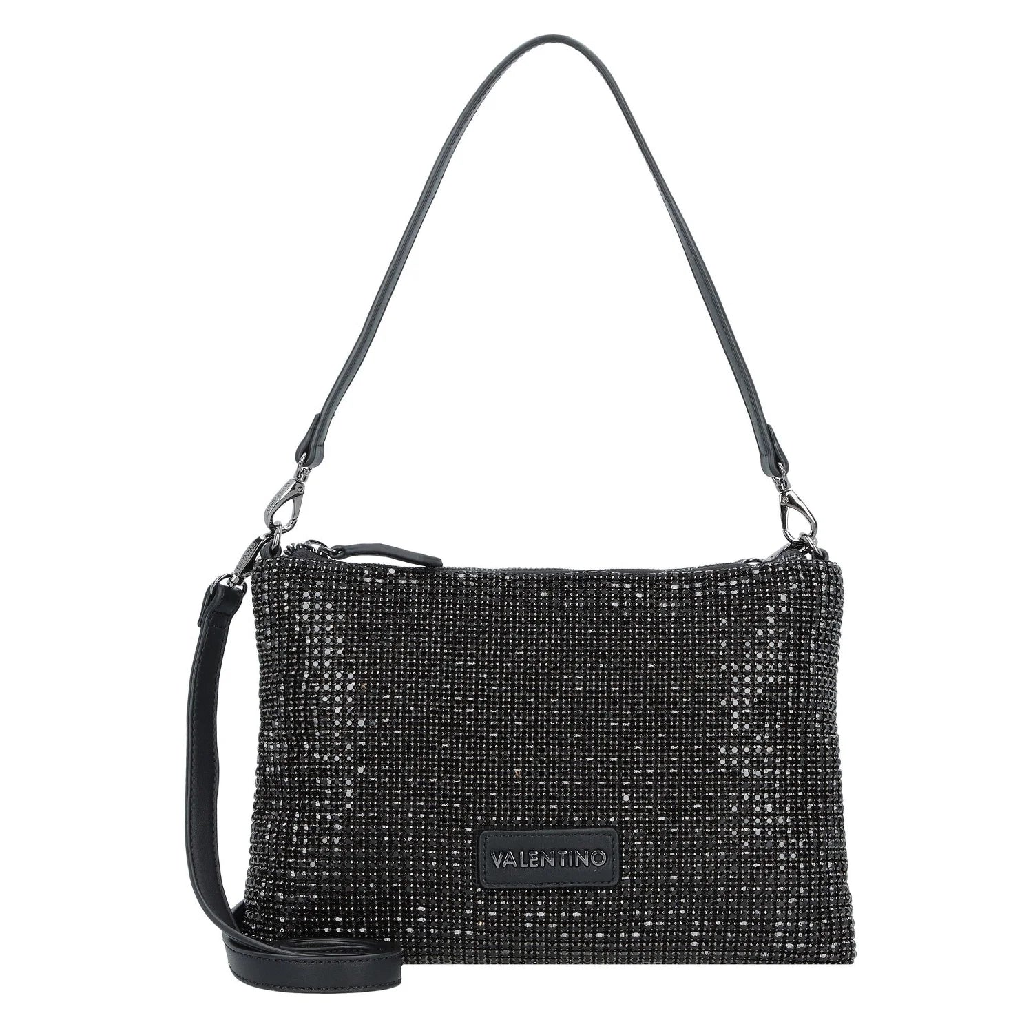 Women's Valentino Bags Nabilah Diamanté Clutch Bag in Black