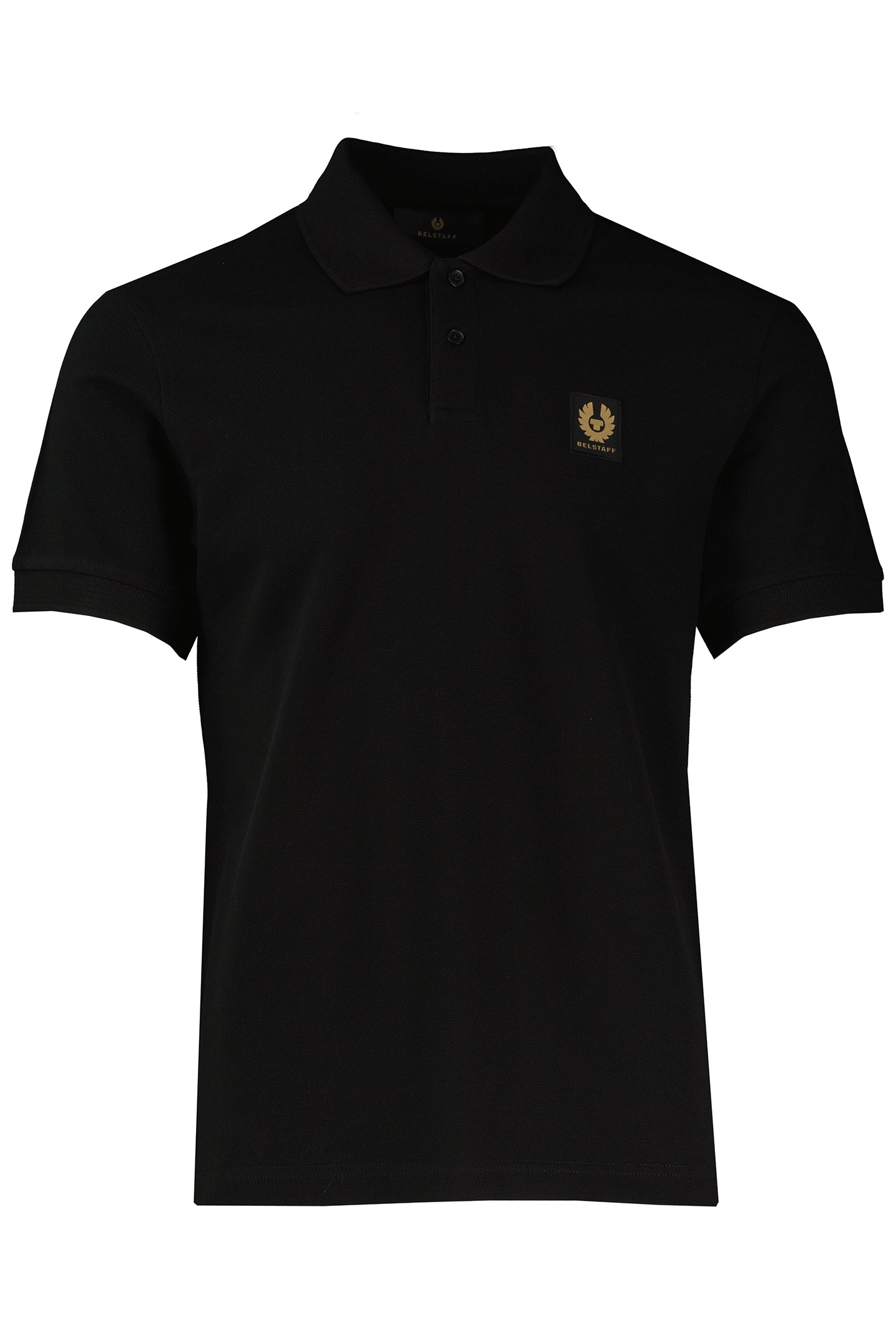 Men's Belstaff Black Polo Shirt