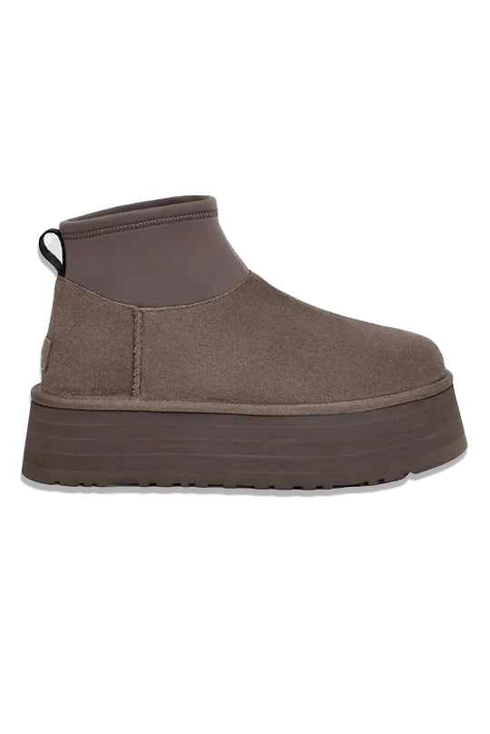 Women's UGG Classic Mini Dipper Boot in Thundercloud