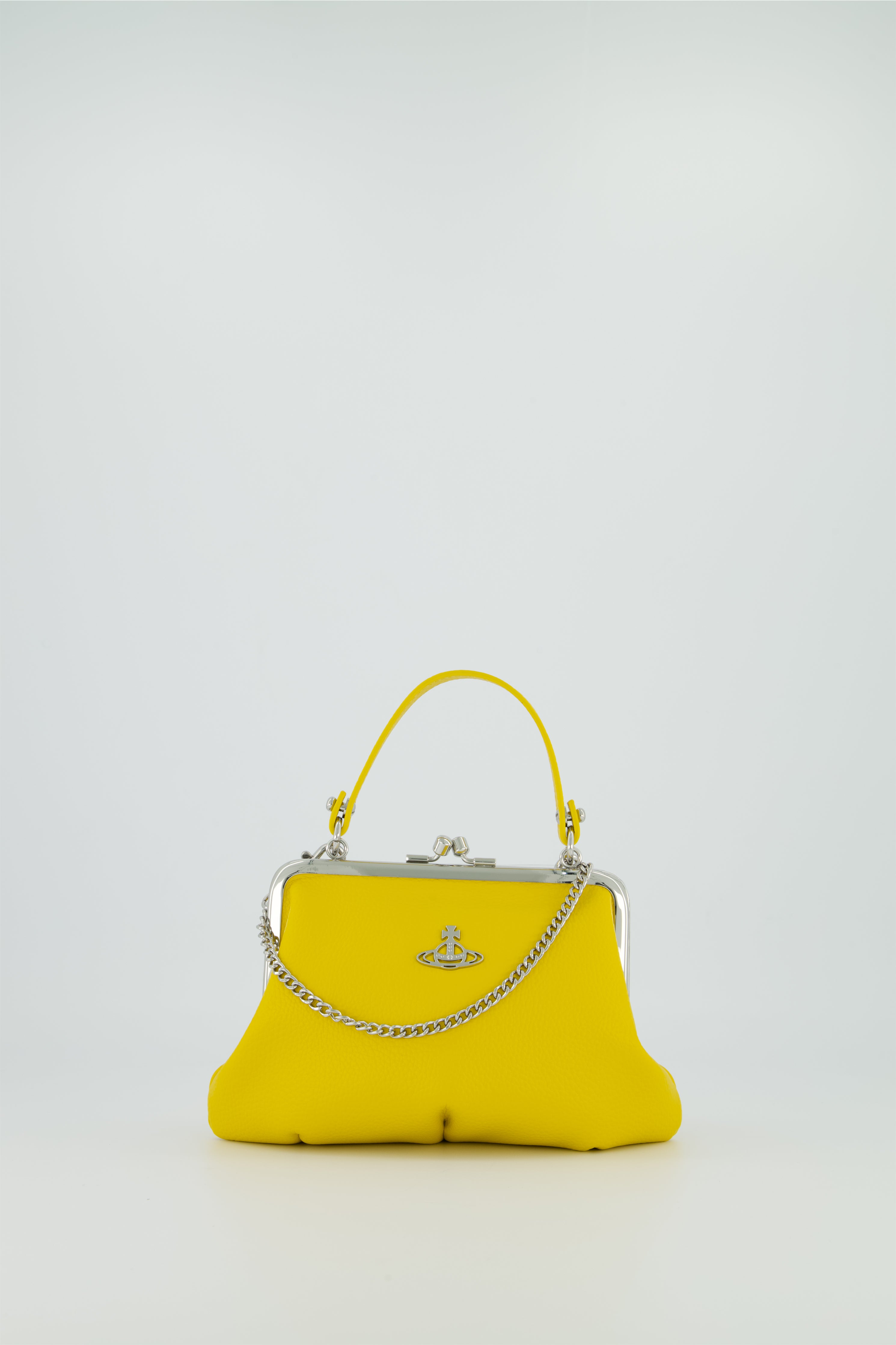 Women's Vivienne Westwood  Yellow Granny Frame Bag