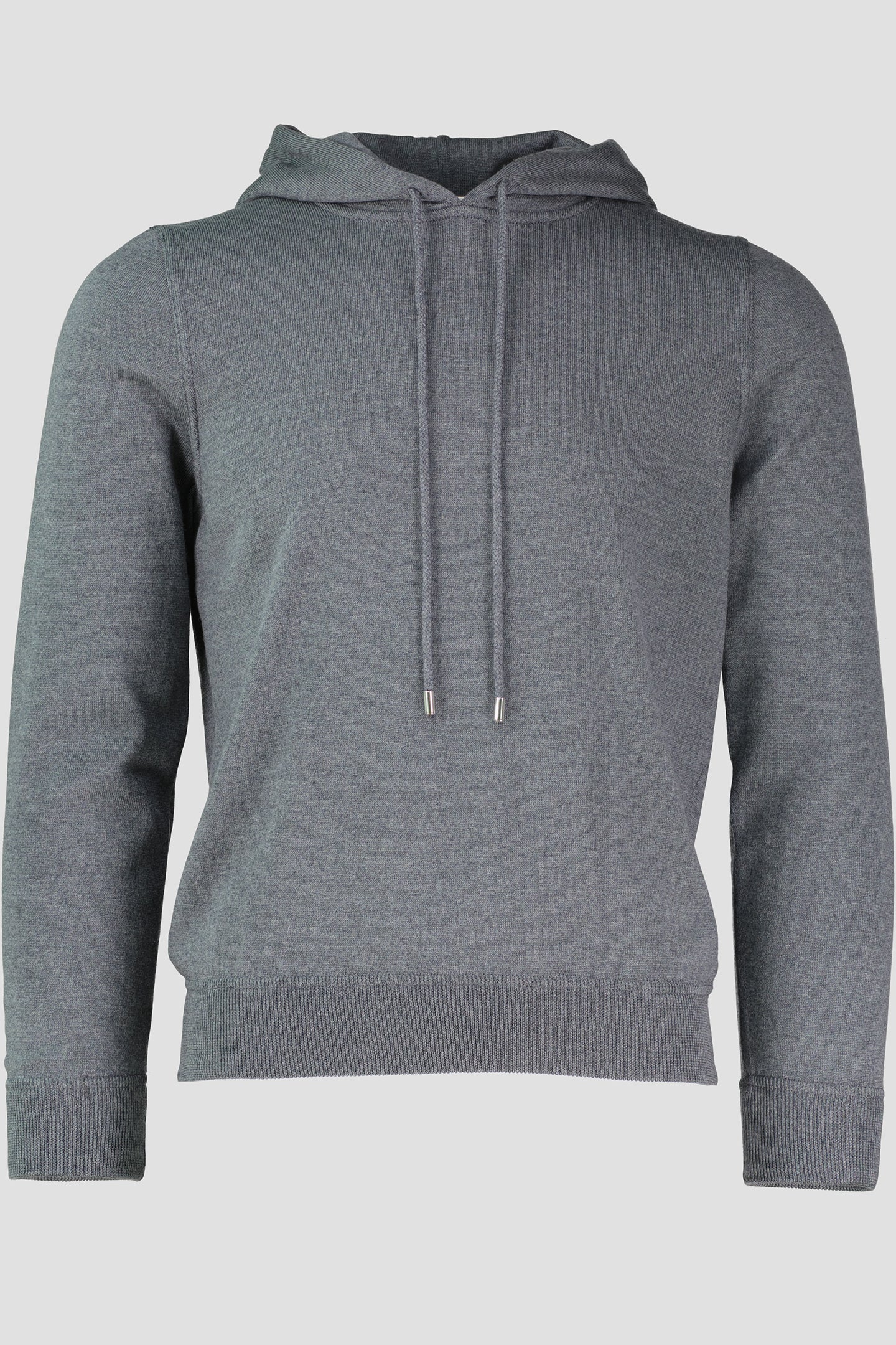 Men's Gran Sasso Grey Knitted Hoody