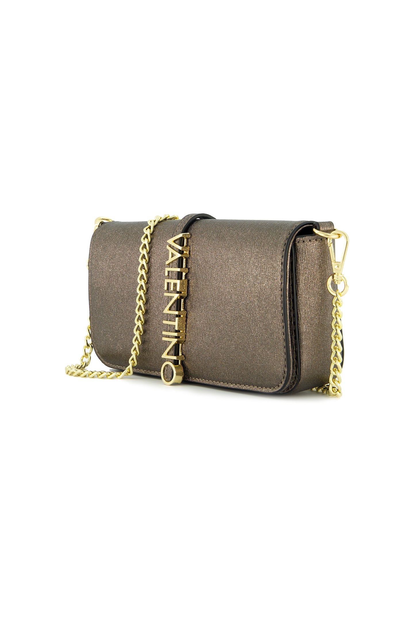 Women's Valentino Bags Materia Clutch Bag in Bronze