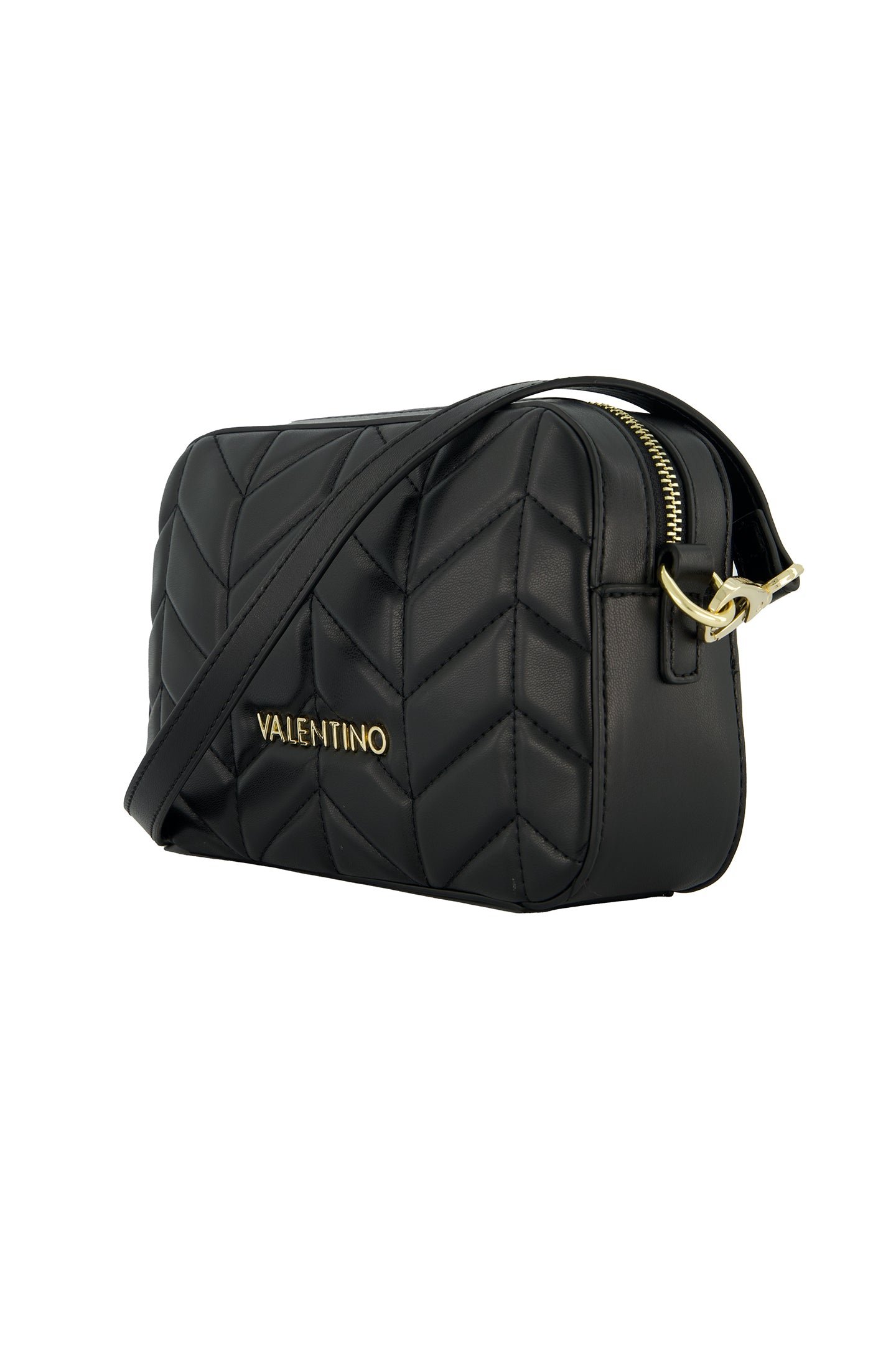 Womens Valentino Bags Petal Crossbody Bag in Black