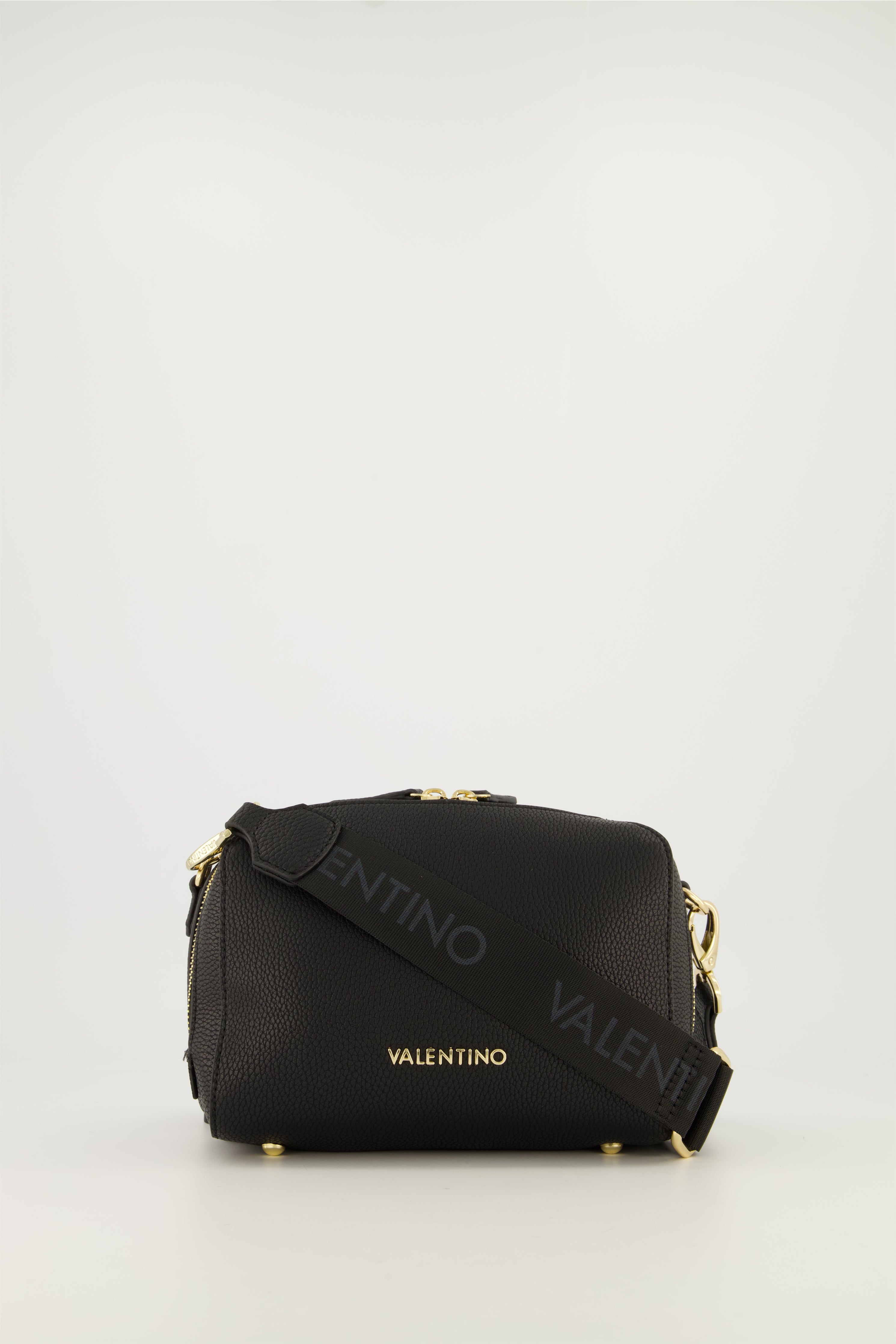 Womens Valentino Black Pattie Crossbody Bag