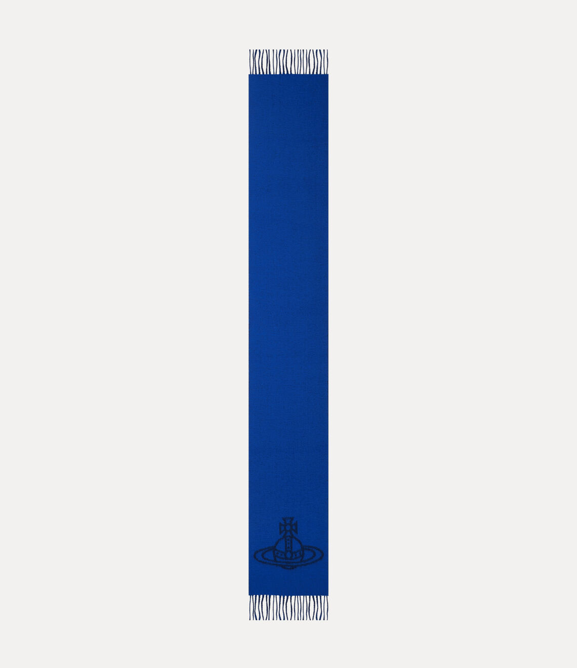 Women's Vivienne Westwood Double Logo Royal Blue Scarf