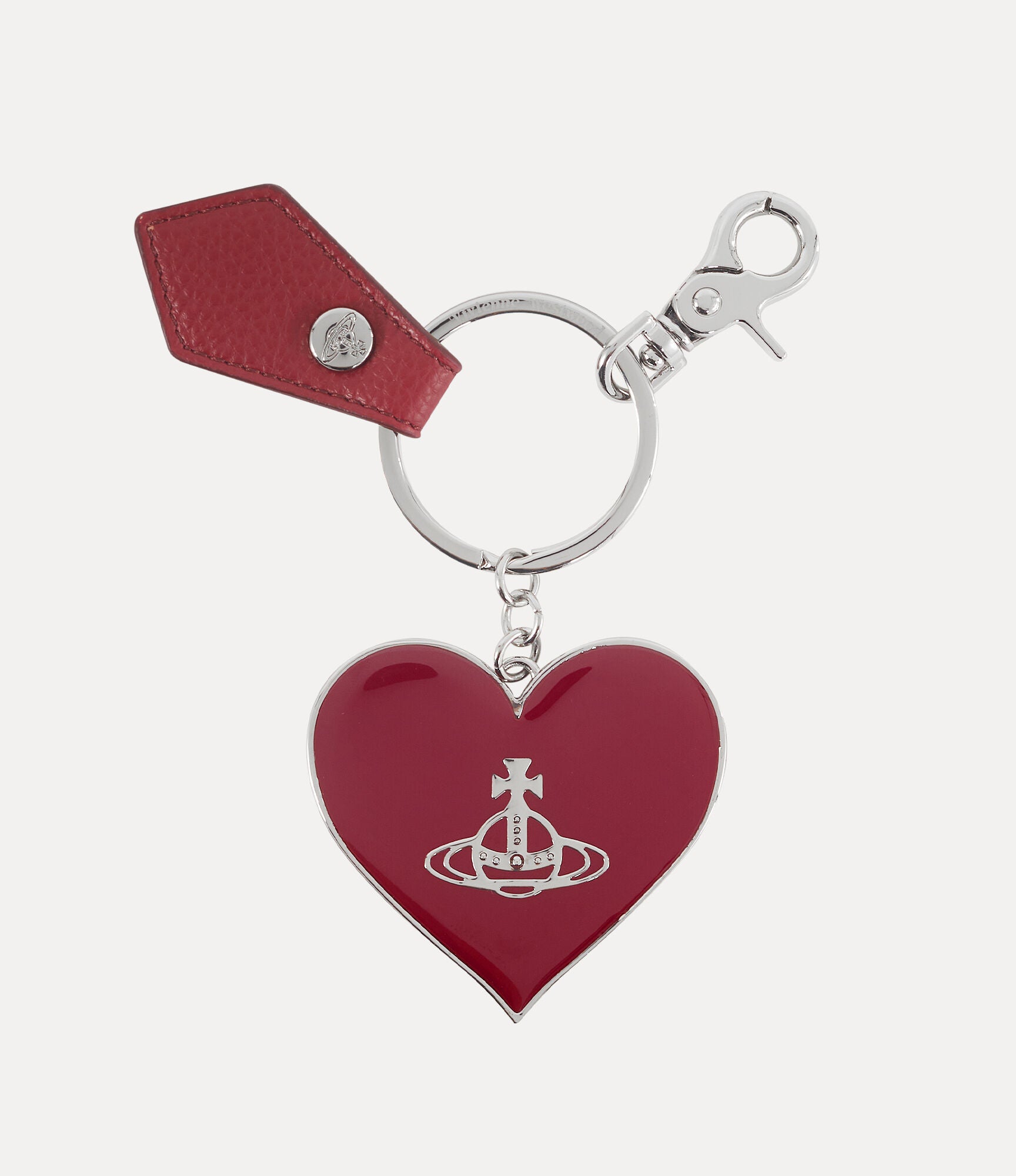 Women's Vivienne Westwood Red Mirror Orb Keyring