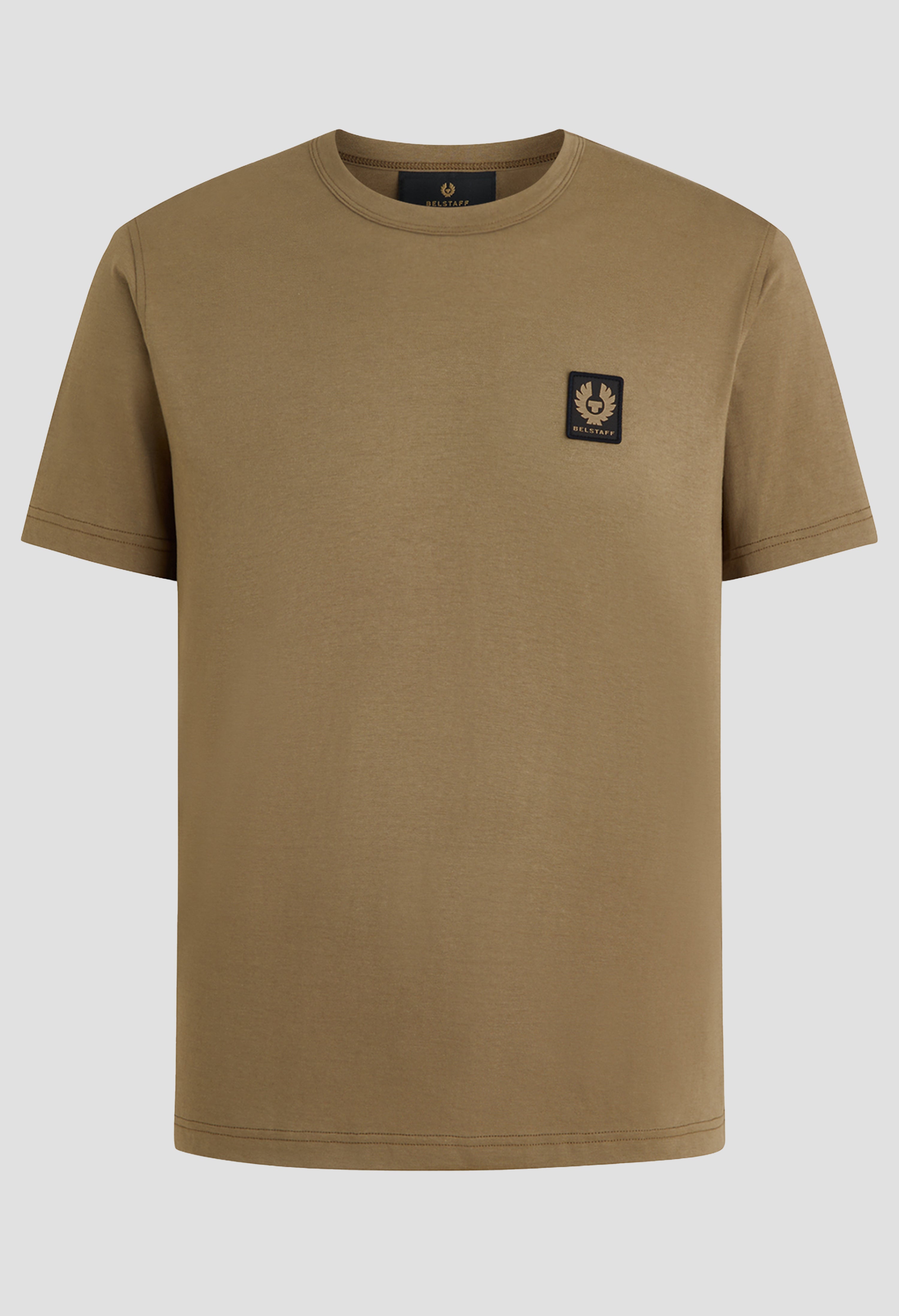 Men's Belstaff Clay Brown T Shirt