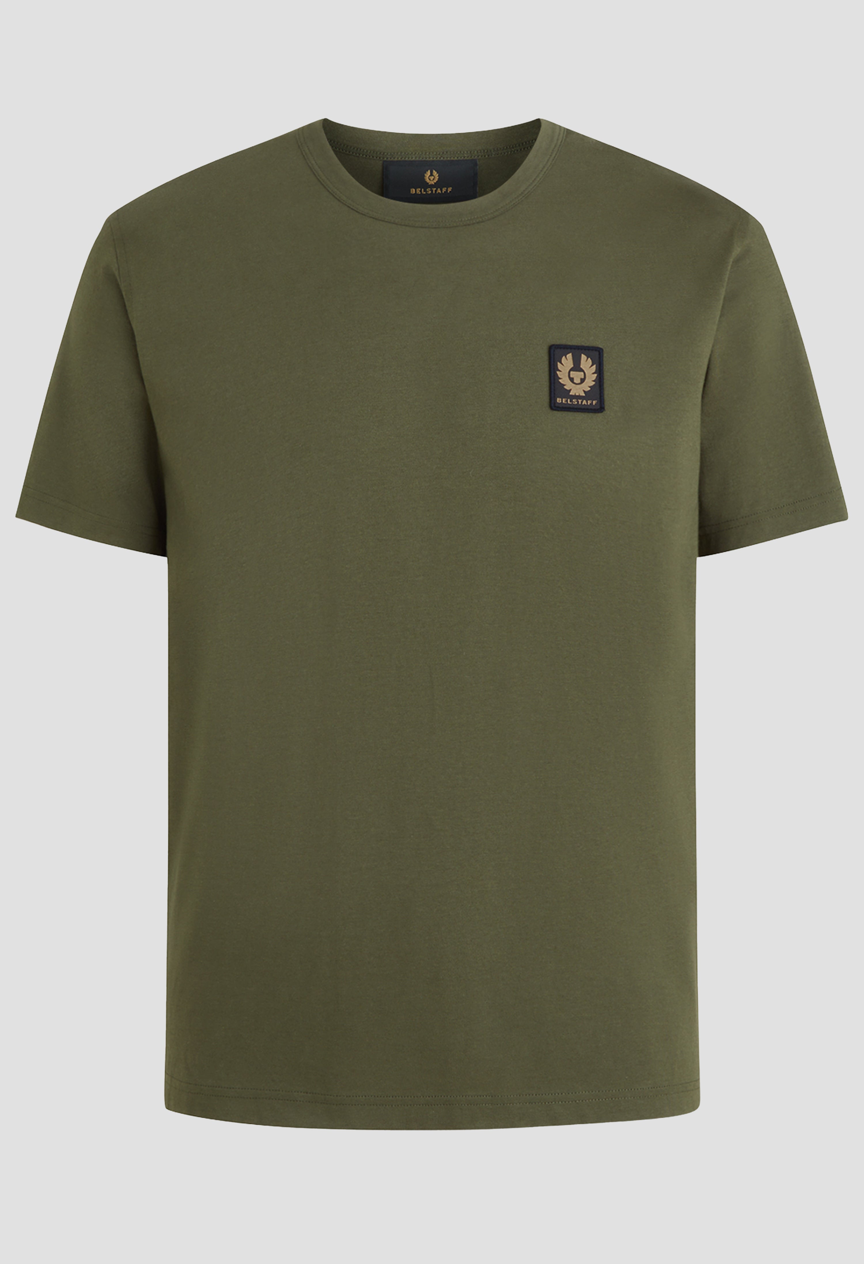 Men's Belstaff Tile Green T Shirt