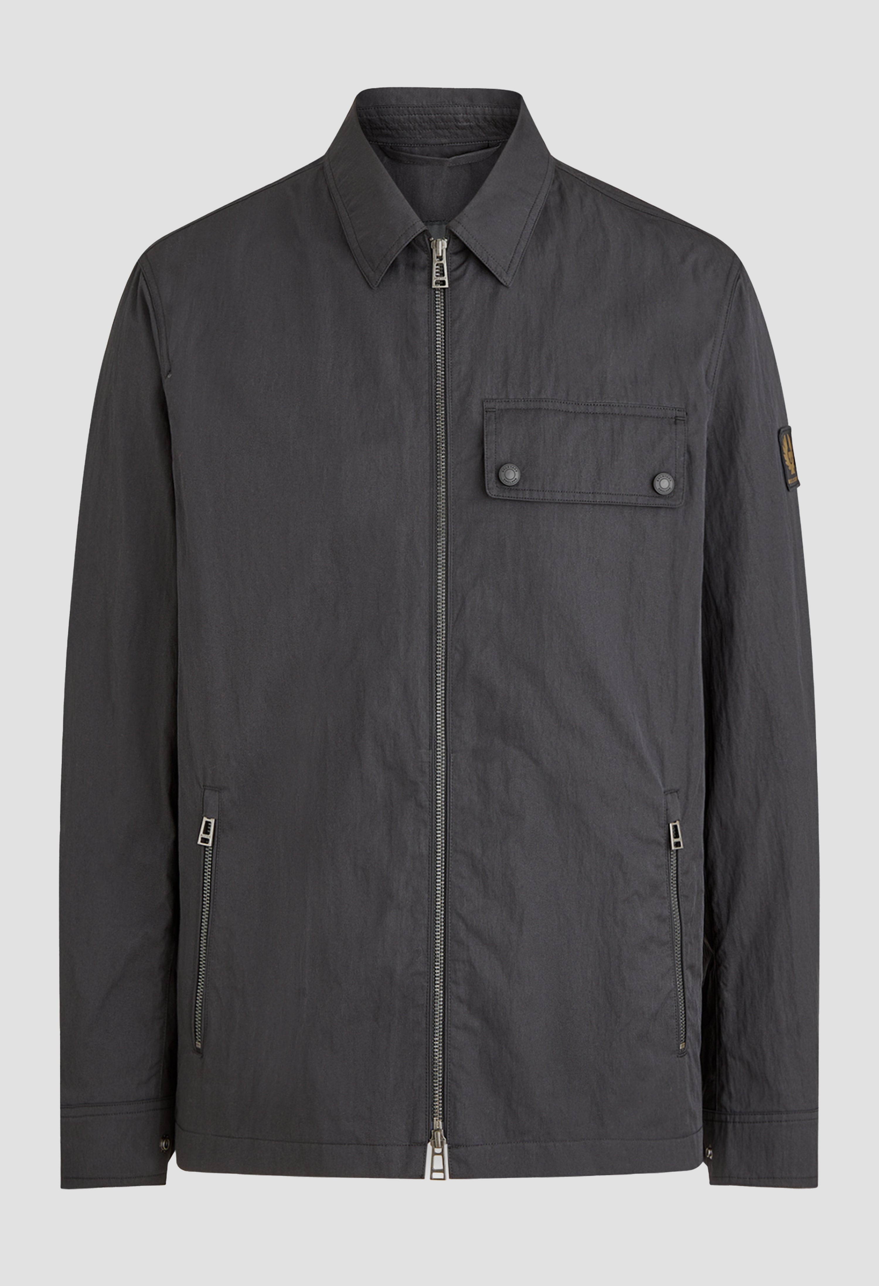 Men's Belstaff Black Depot Overshirt