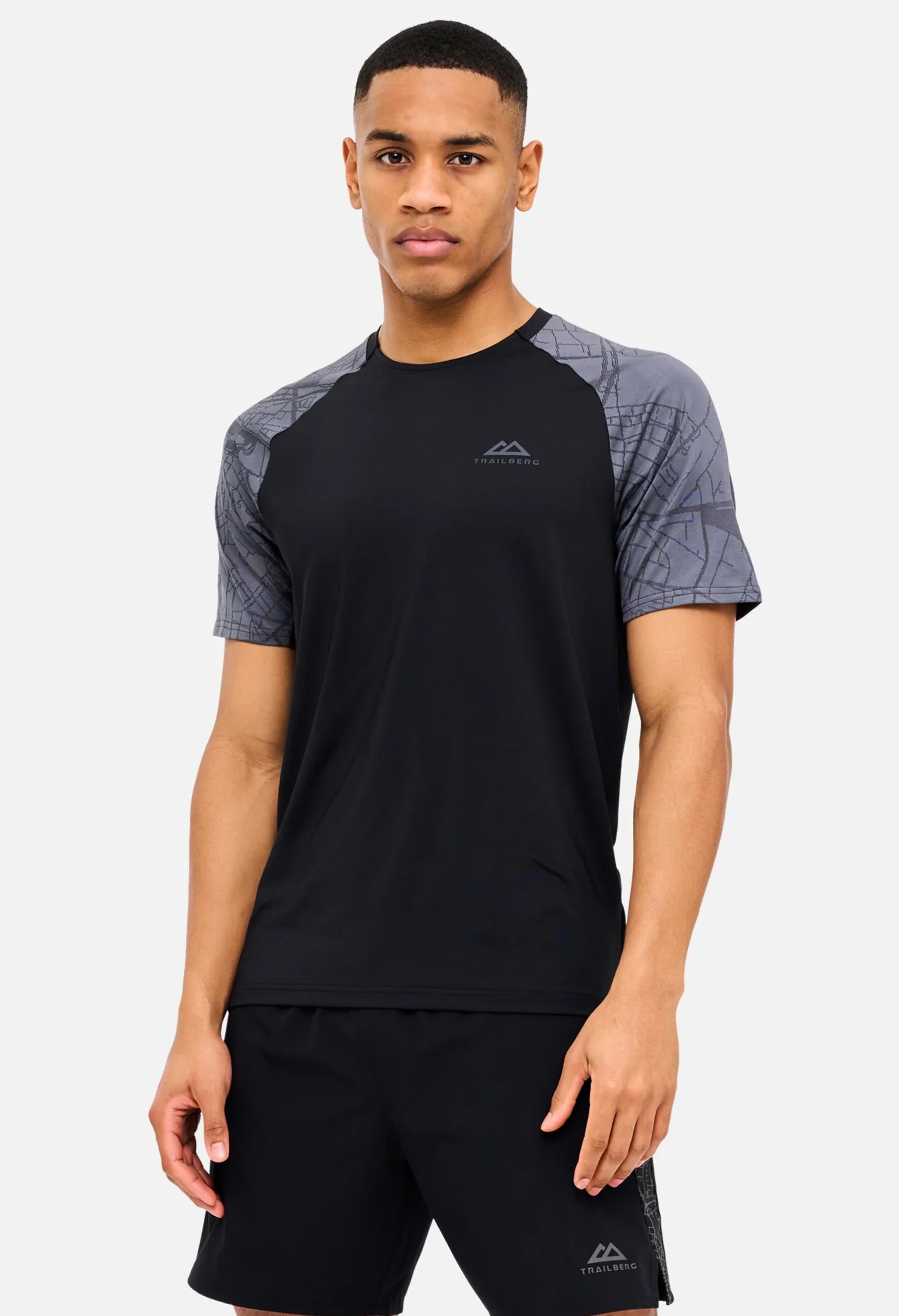 Men's Trailberg Black Geneva T Shirt