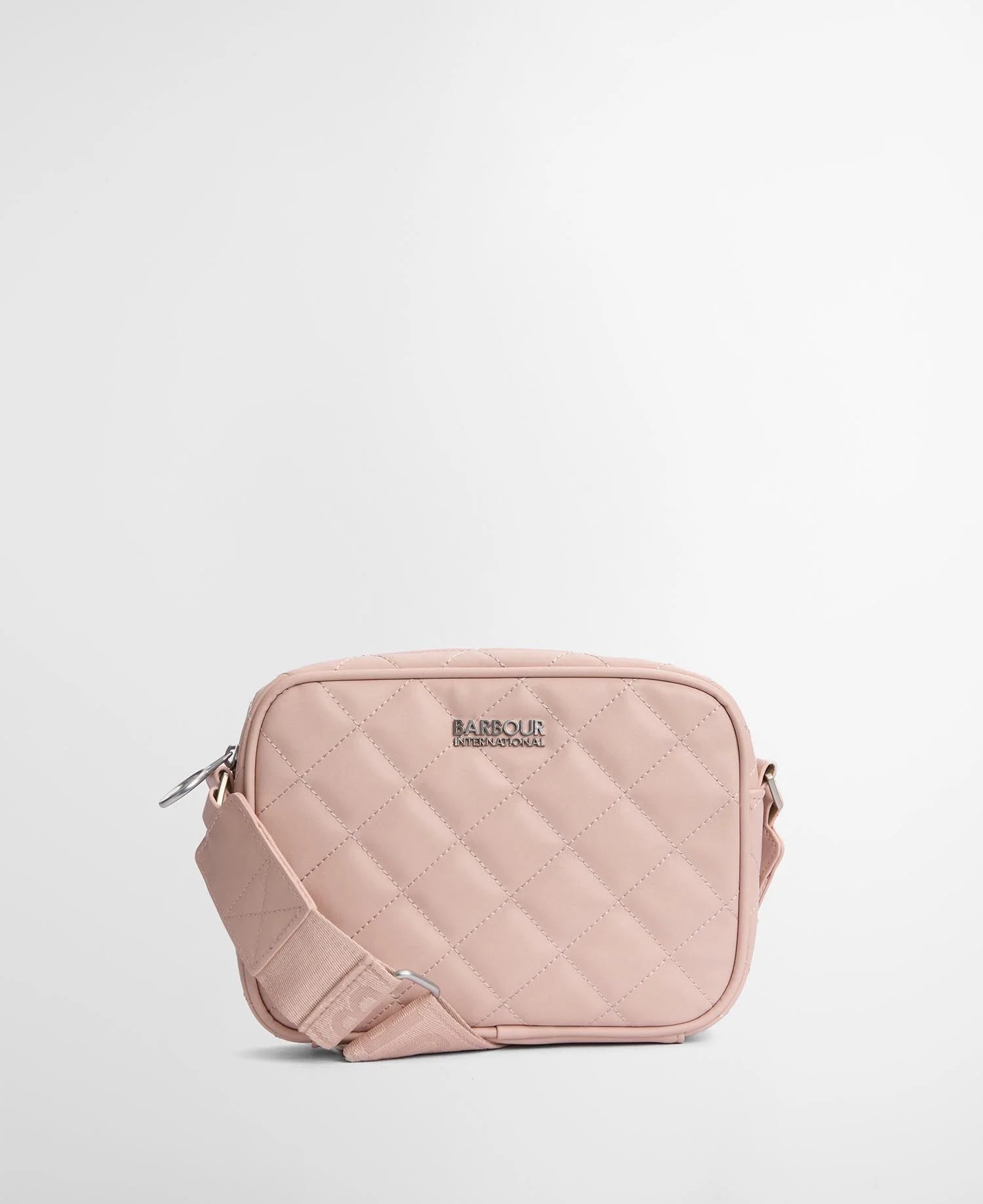 Women's Barbour International Mauve Quilted Sloane Crossbody Bag