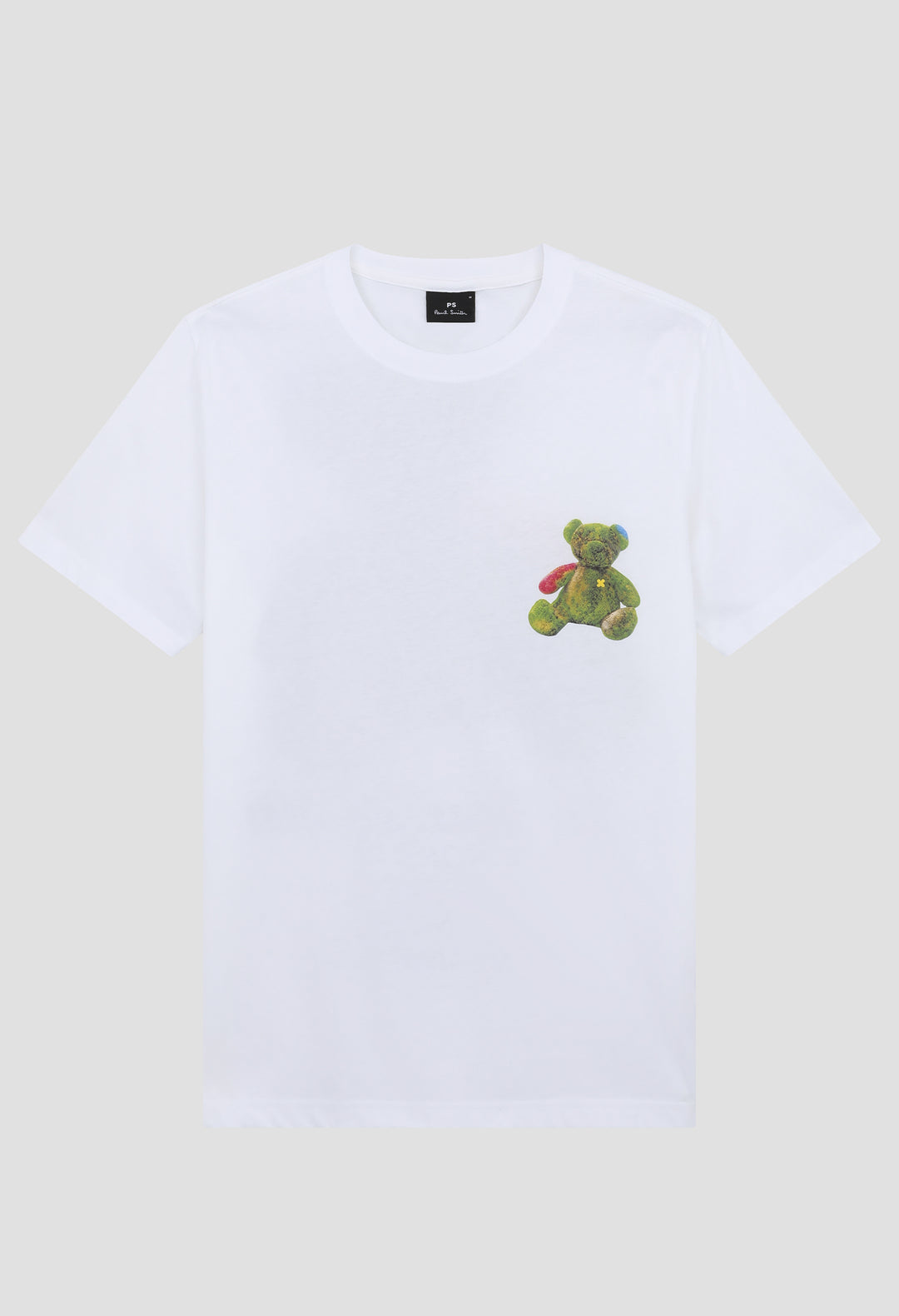 Men s Paul Smith White Teddy T Shirt ODs Designer Clothing