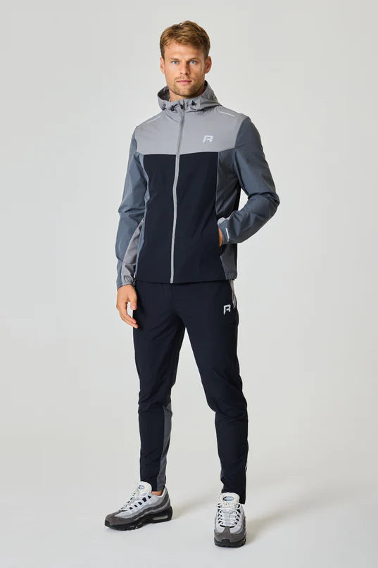 Men's Reprimo Black Graphite Flight Tracksuit Twin Set