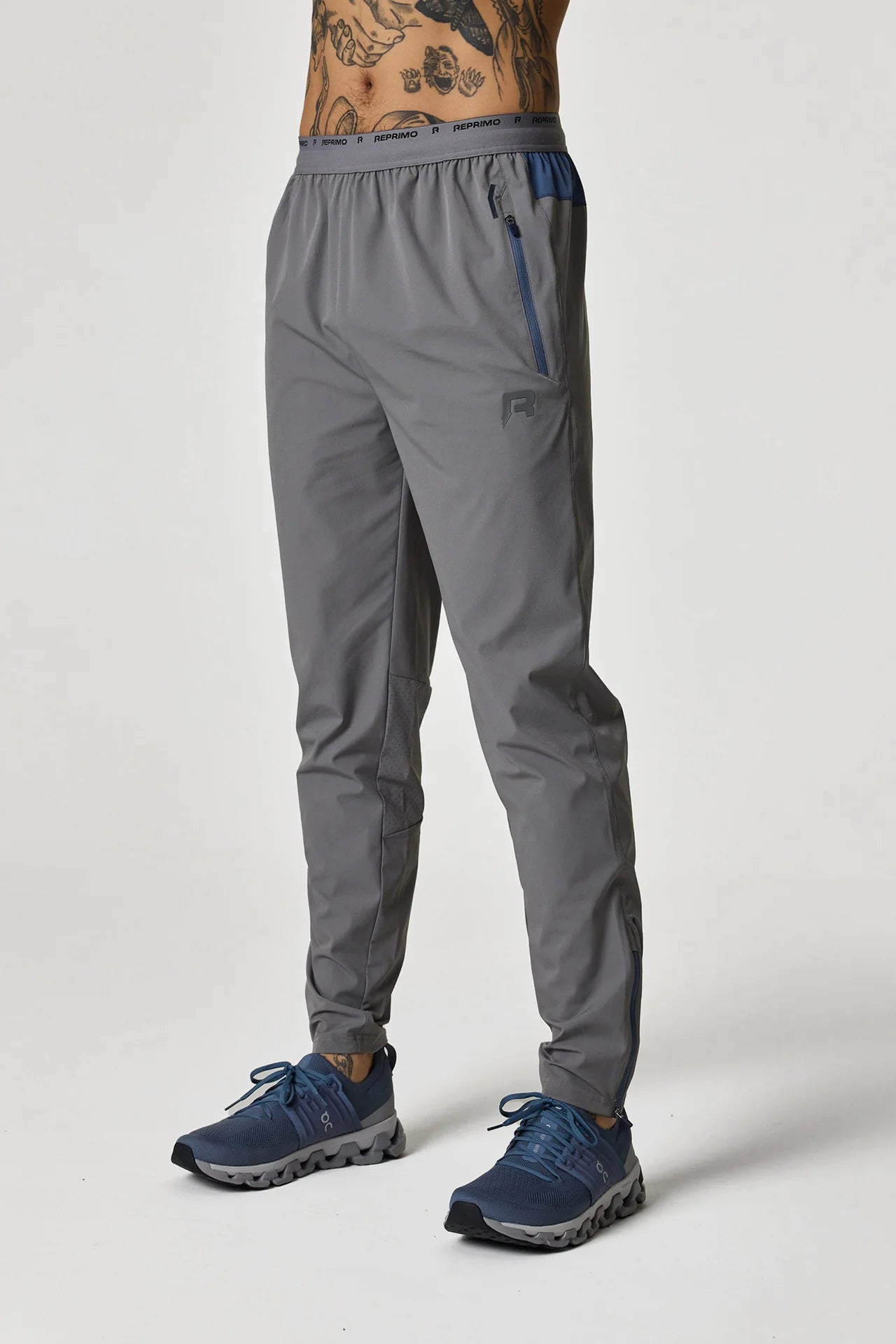 Men's Reprimo Classic Indigo Marble Xcelerate Tracksuit Pant