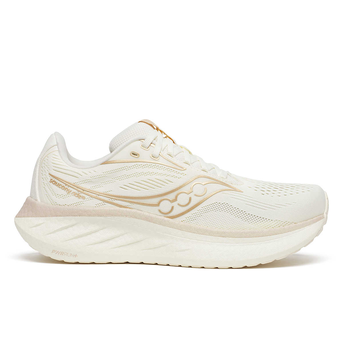 Women's Saucony Ride 18 Vanilla Trainers