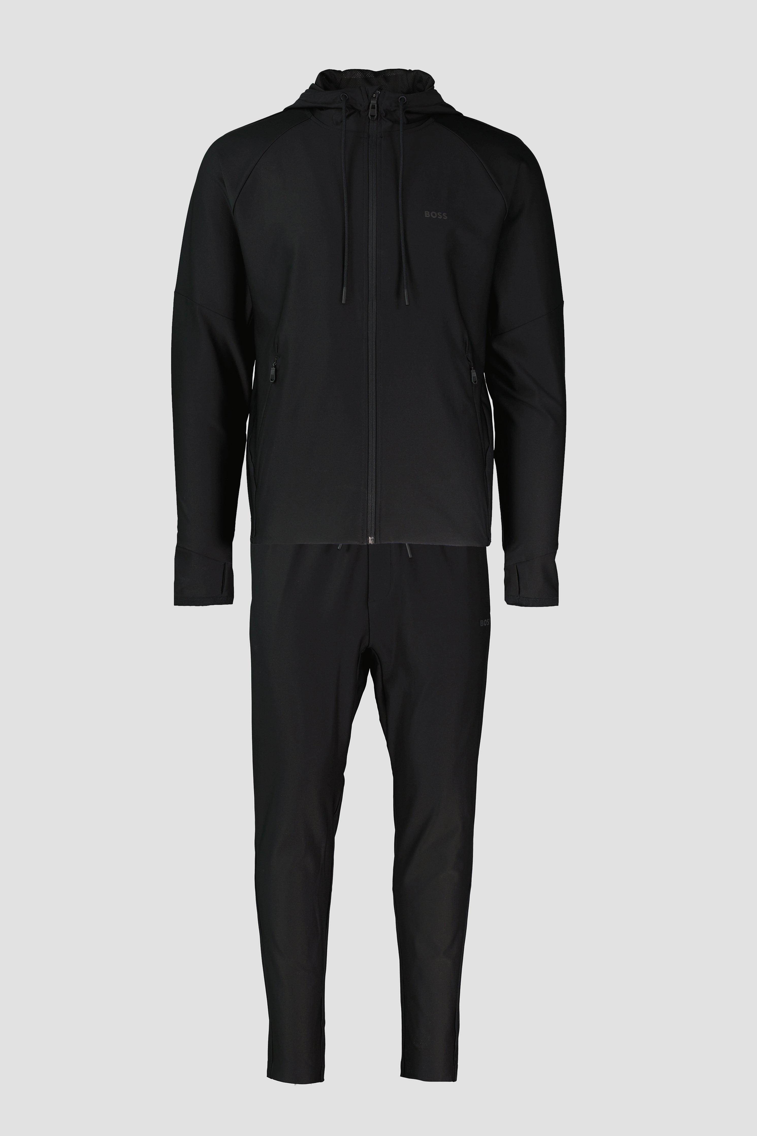 Men's Boss Green Black Sicon/Hicon Active 1 Tracksuit Set