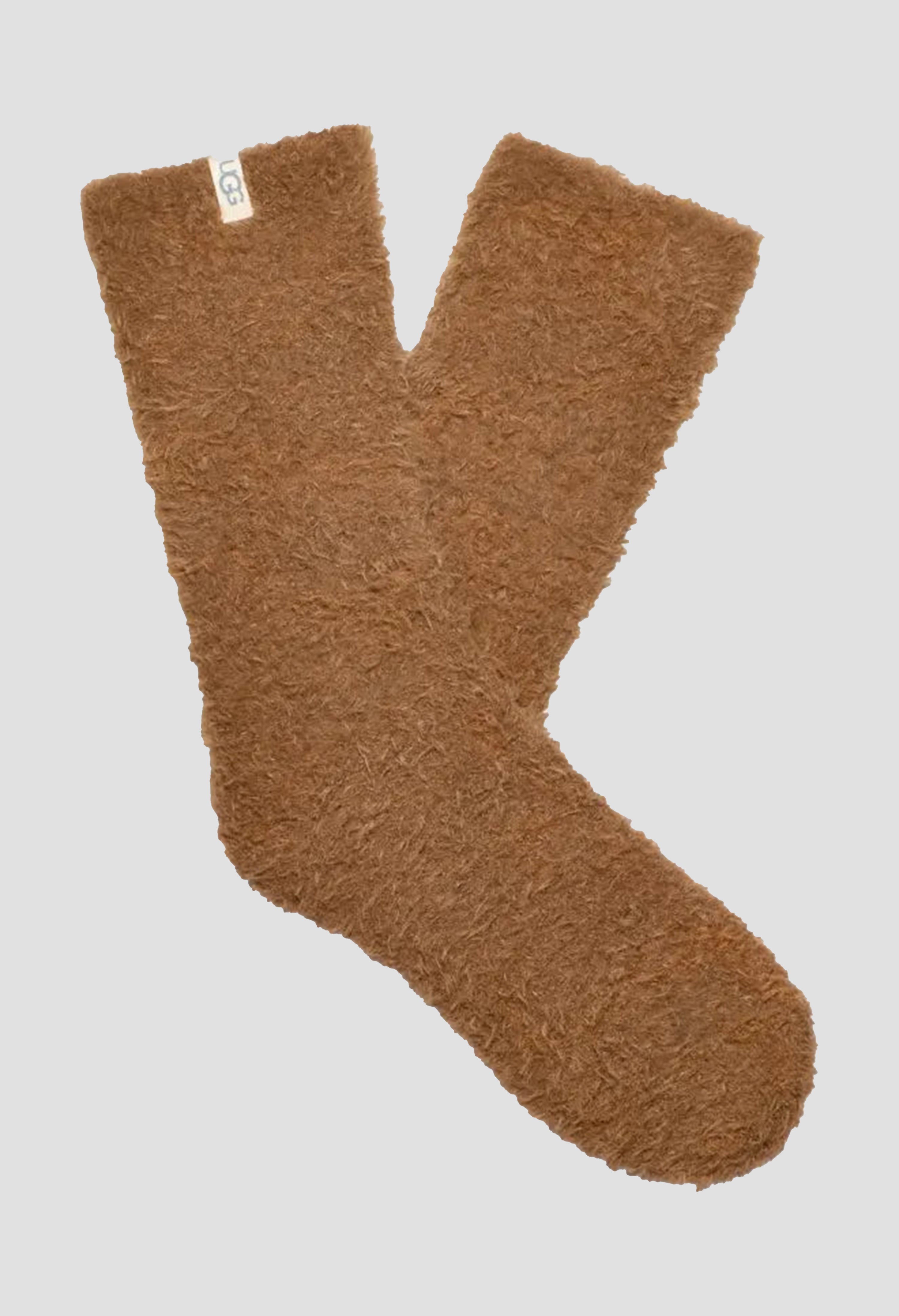 Women's UGG Teddi Cozy Chestnut Crew Sock