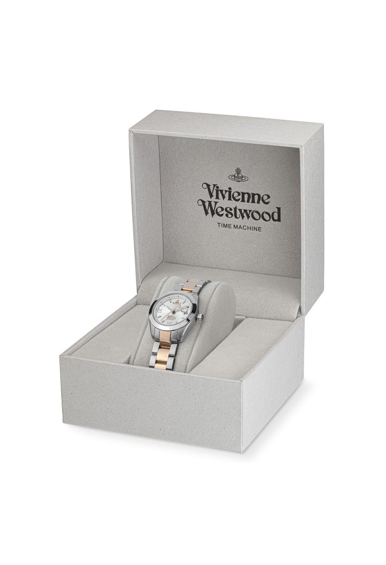 Vivienne Westwood Fenchurch Ladies Watch Champagne 34mm VV287CPGD |  Goldsmiths
