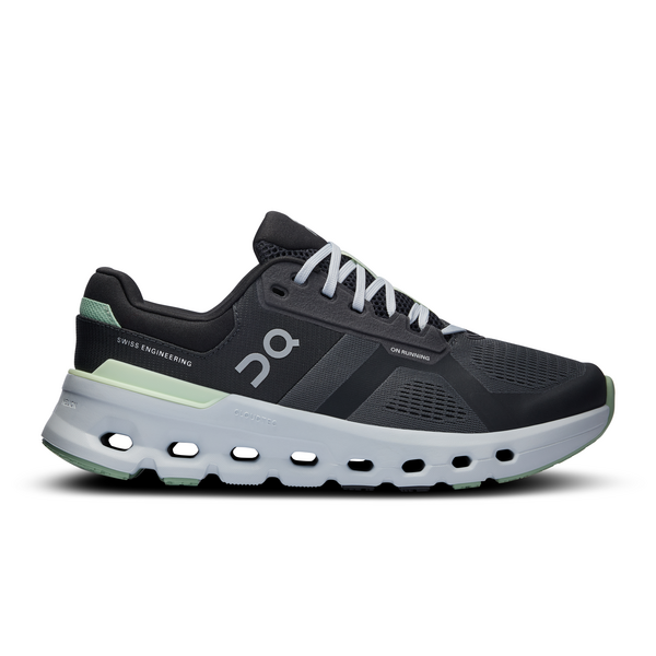 Women's On Running Cloudrunner 2 Trainers in Shadow Lima