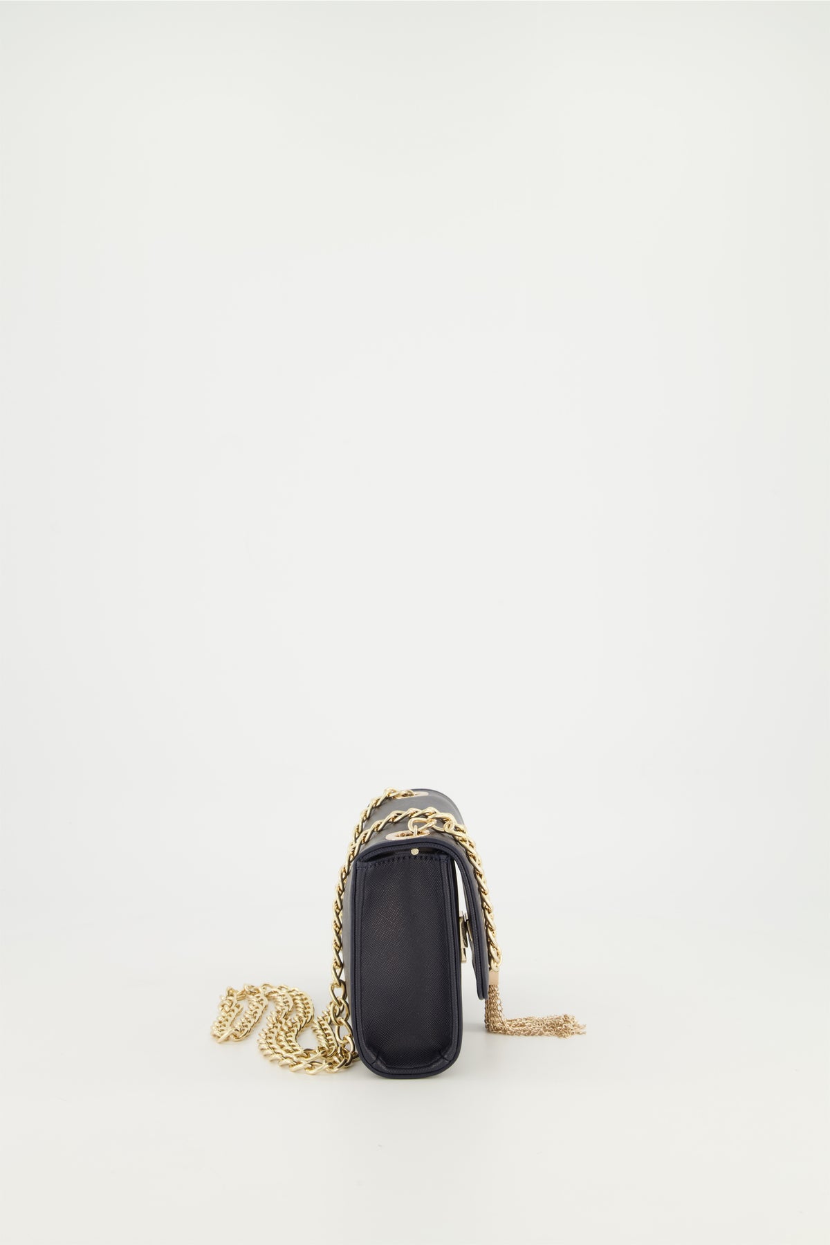 Valentino Bags Black/Gold Divina Crossbody Bag